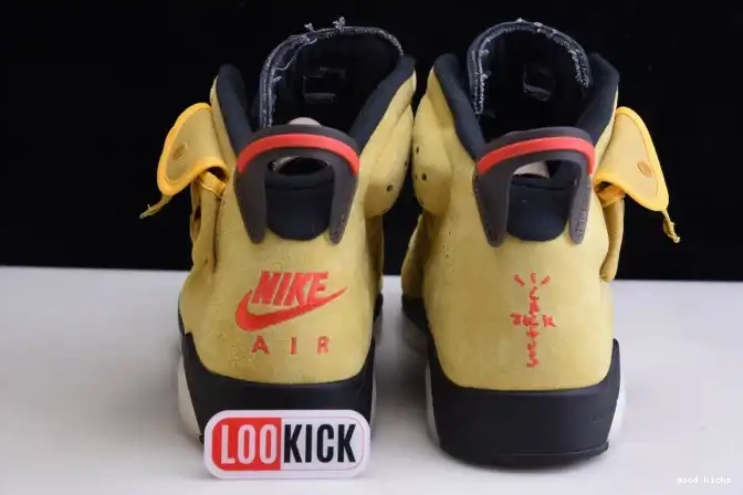 Cheap X 6 JORDAN YELLOW AIR SCOTT TRAVIS CN1084-300 0426